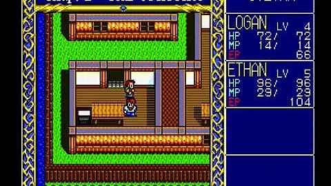 Dragon Slayer Legend of Heroes[Eng] - game sample - TurboGrafx-16 / OSSC / RGB