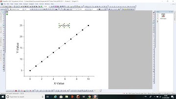 Drawing a graph in OriginLab