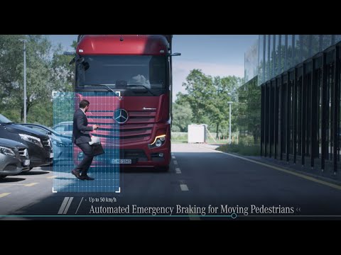 Active Brake Assist 5 - Mercedes-Benz new Actros