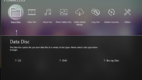 How to Burn Data To Blueray On Windows 10 Using Cyberlink Power2Go 10