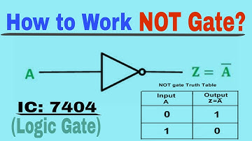 How to Work NOT Gate?..... in Bengali #Logic_Gate