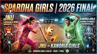 Jnu vs Kanoria girls | spardha girls 2026(Final) | Live - Jaipur Jklu Ground