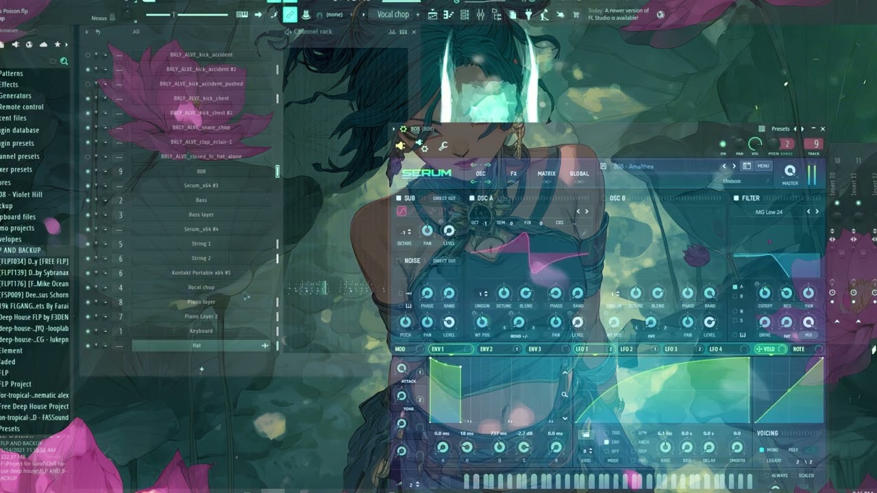 Lotus Poison 🌸 Dark Anime Trap Type Beat