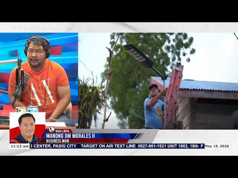 LIBRENG SOLARSA BAWAT BARANGAY-  MANONG  DM  MORALES