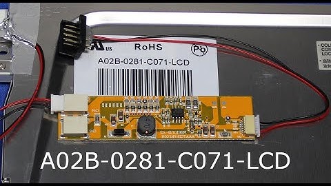 A02B-0281-C071-LCD, A direct replacement for Fanuc A-02B-0281-C071