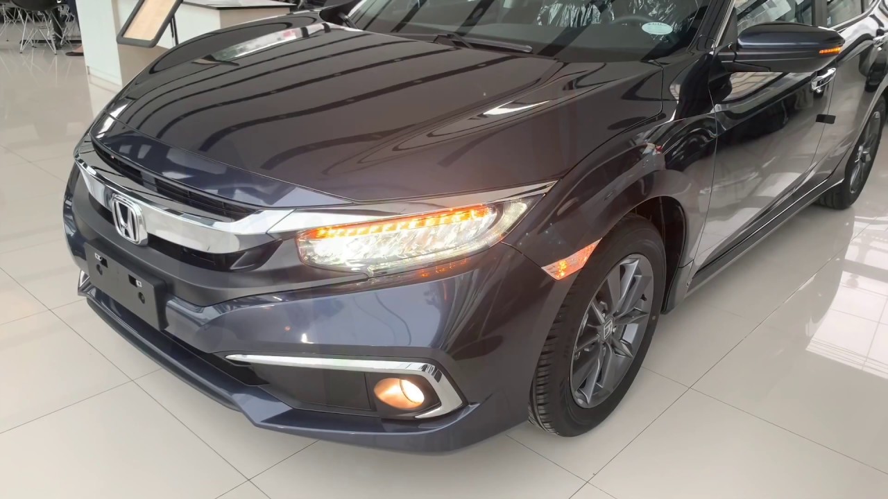 2019 HONDA CIVIC 1.8 E CVT ( Exterior ) Cosmic Blue - YouTube