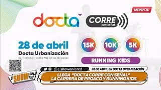 Llega &quot;Docta Corre con señal&quot; la carrera de Proaco y Running Kids