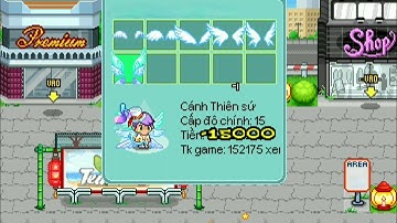 (Avatar 2D) Nâng cấp cánh thiên sứ "x5 sự kiện trung thu", Quay số mũ ảo thuật và đuôi chồn.