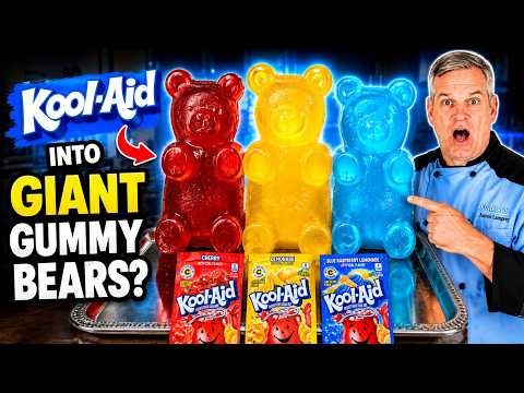 Can You Turn Kool Aid Into GIANT Gummy Bears?