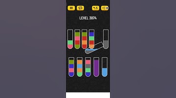 water sort puzzle - level 3074