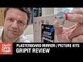 GRIPIT Review: How to Hang a Heavy Picture on a Plasterboard Wall Video#2