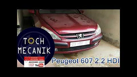 Fuite de liquide de refroidissement Peugeot 607