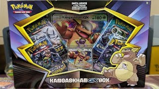 Pokemon Kangaskhan GX Box Opening!