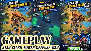 Star Clash Tower Defense War Gameplay - Mobile Game (Android) screenshot 1