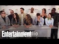 'Supergirl' Cast Teases Calista Flockhart's Return | SDCC 2017 | Entertainment Weekly