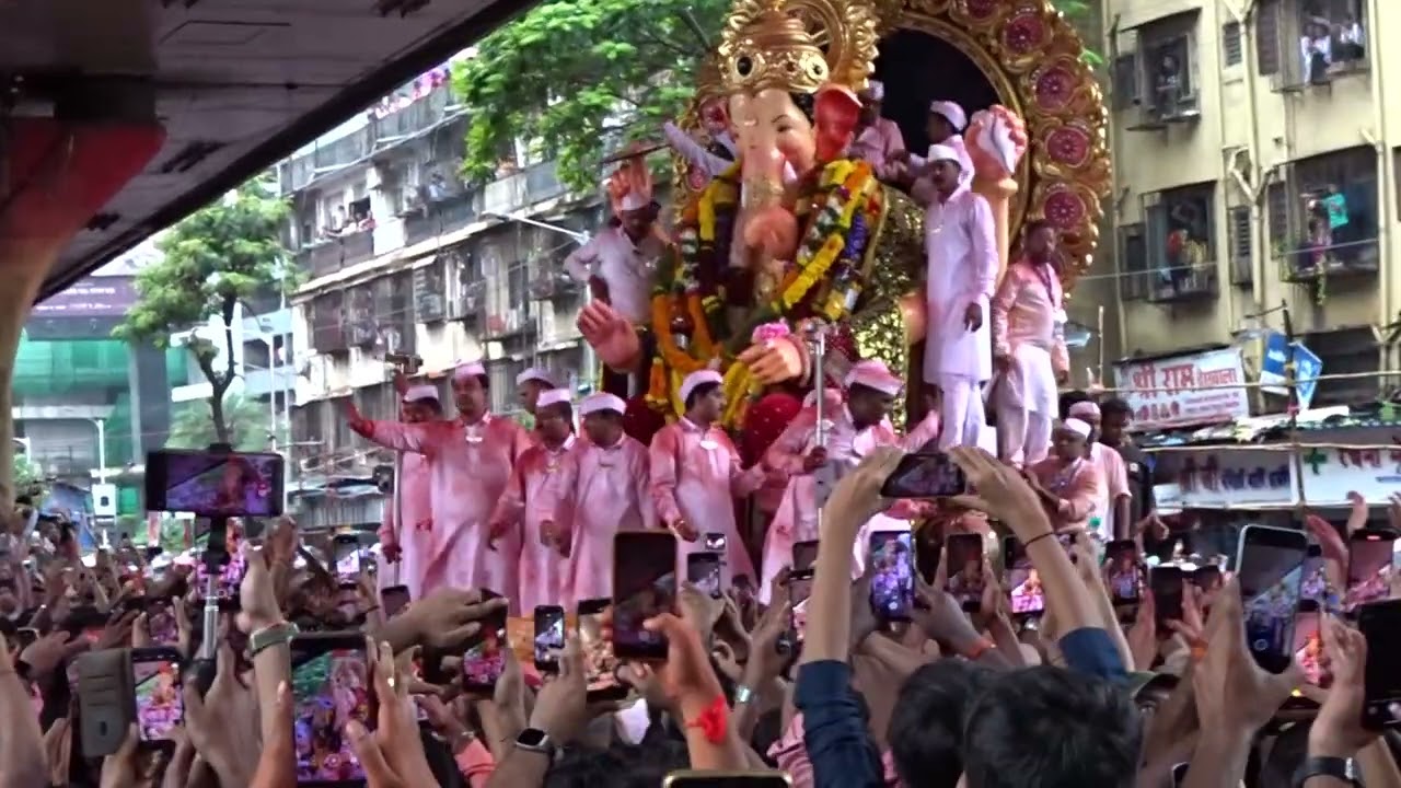 Lalbaug cha raja visarjan miravnuk 2025, Ganapati Bappa
