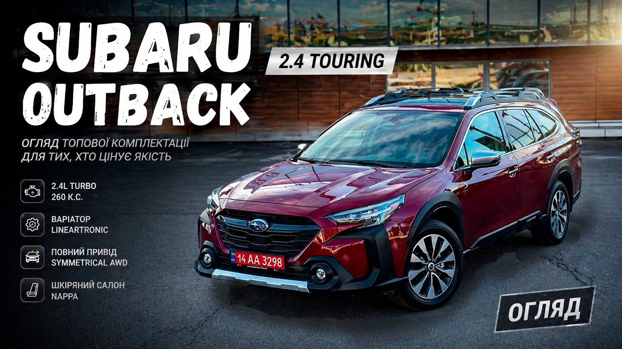 サベージボディ　Pro-line Outback Utility Quad Subaru Outback 2.4 Touring — чесний огляд топової комплектації