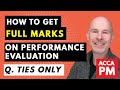 GET FULL MARKS on a Performance Measurement Question | ACCA PM - F5 | Question 