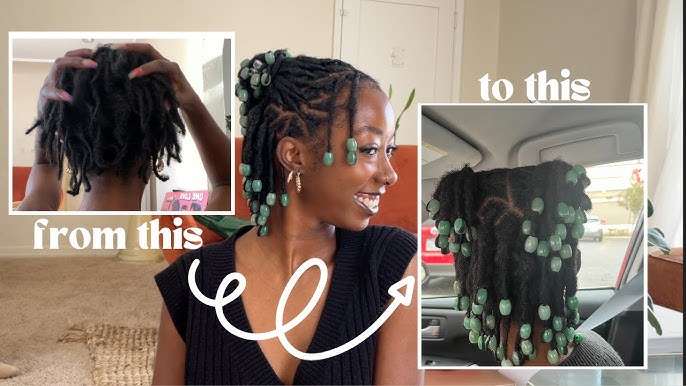 Salon Planted - Did someone ask for Loc Extensions adorned with Loc Bead  Sprinkles? You can now add Loc Bead Sprinkles to your loc service.  #locextensions #charlottelocextensions #locs #locstyles #locjewelry  #locjewels #locsprinkles #