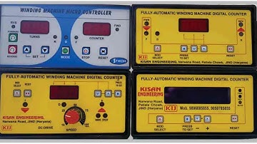 Digital counter meter information, winding machine counter meter