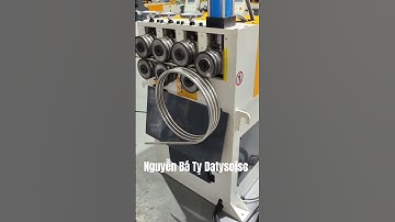 Siêu Phẩm Uốn 7 Trục Sử Dụng Động Cơ Sevor #sảnxuất #datyso #laserfiber #welding #hanlaser #inox