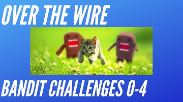 Over The Wire Bandit Wargame Levels 0-4 Tutorial and Walkthrough