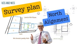 AutoCAD Site Planning Tutorial | Aligning North Orientation & Scaling Land Survey Plans