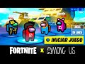 FORTNITE x AMONG US (con el escuadrón)