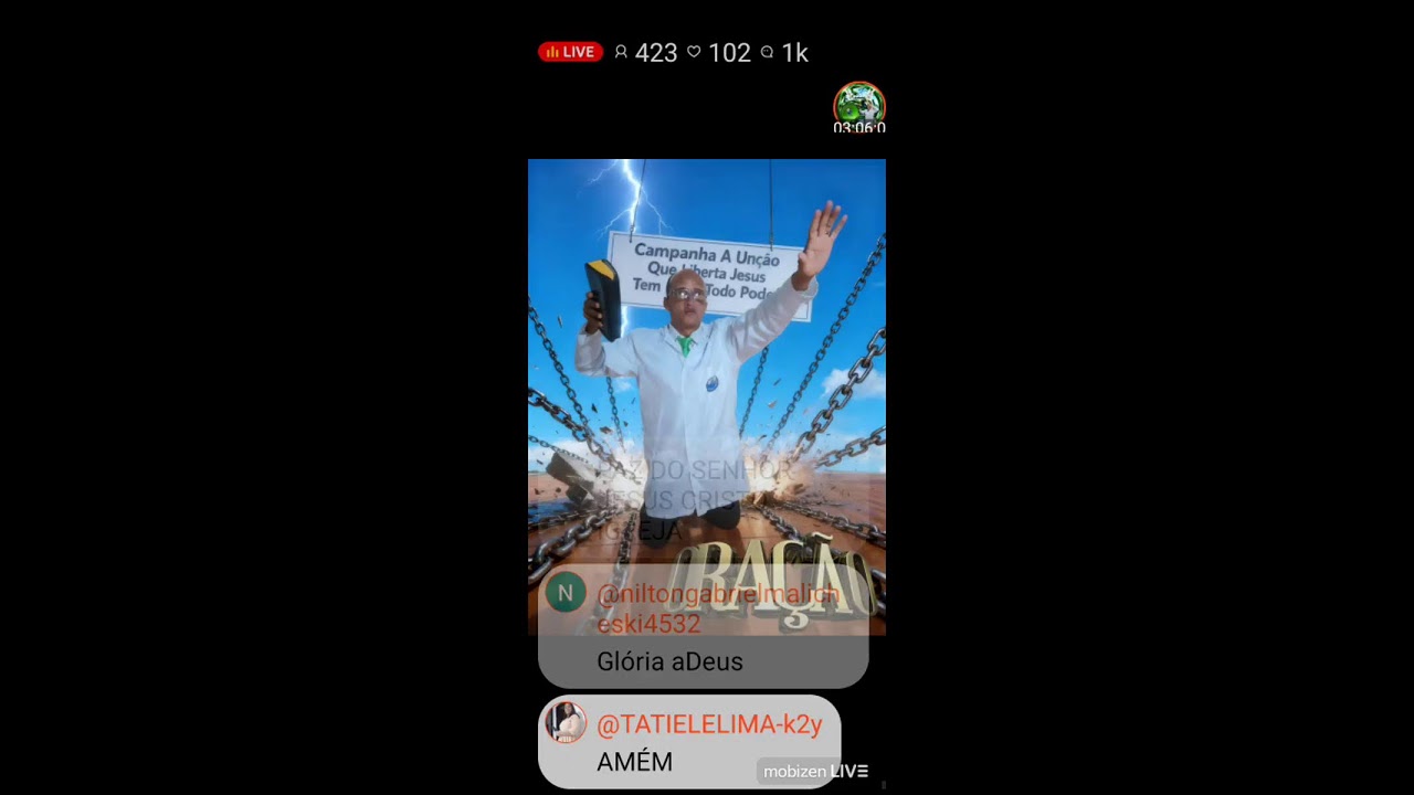 unção que liberta campanha