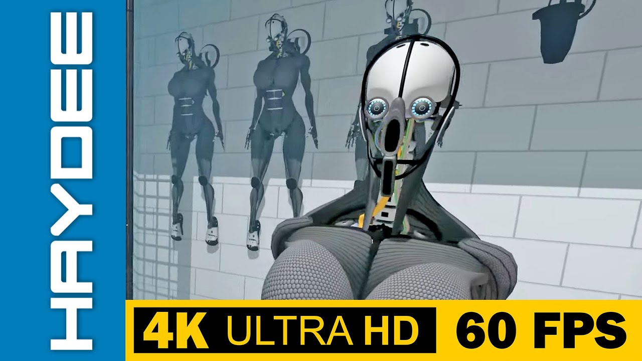 Ann Droid Mod, Haydee, White Zone, Hardcore, Gameplay, Walkthrough, 4K, 60 FPS, ULTRA HD