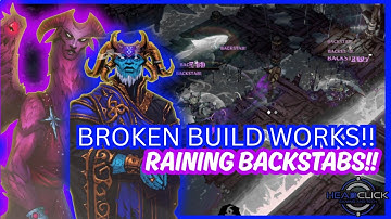 Raining Backstabs! The Broken Build Works On Bow Too!! Channeled Darkness Is Ridiculously Strong!