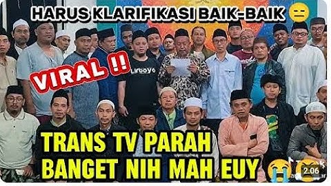 PERNYATAAN SIKAP HIMPUNAN SANTRI LIRBOYO TERHADAP UNSUR PENGHINAAN TRANS TV KEPADA KYAI DAN SANTRI