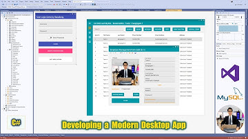 แนะนำคอร์สออนไลน์: พัฒนา Modern Desktop App แบบมืออาชีพด้วย C# กับ MySQL