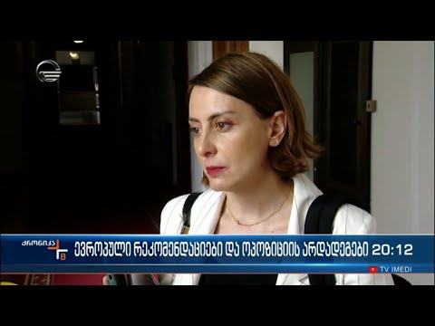 პარლამენტში ევროპულ რეკომენდაციებზე მუშაობა მიმდინარეობს, რადიკალური ოპოზიცია კი არდადეგებს იწყობს