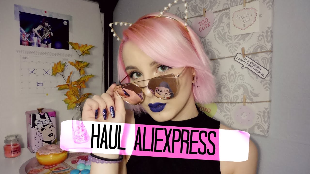 ♡ HAUL ALIEXPRESS : Lunettes, bijoux, pinceaux, etc.. ♡