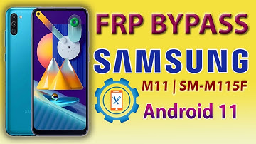Samsung M11 (SM-M115F) FRP Bypass 2021 | Samsung Google Account Bypass Android 11
