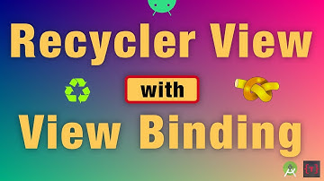 RecyclerView with ViewBinding (replaces findViewById)