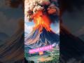 ज्वालामुखी कैसे और क्यों फटते हैं | Why Volcanoes Erupt? 🌋 ❓#shorts #facts