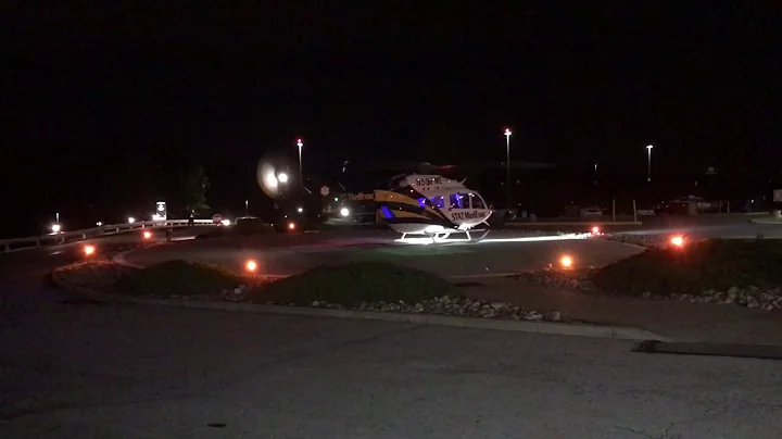 Stat Medevac Jefferson Night Departure.