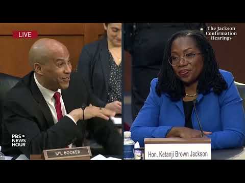 WATCH: 'You have earned this spot,' Booker tells Judge Jackson amid confirmation hearing