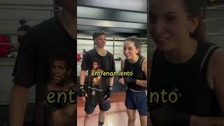 Con Angie Velasco