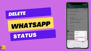 How to delete status in WhatsApp in iPhone |Add status| Delete status new updated WhatsApp