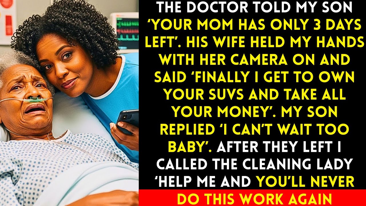 The Doctor Told Them I Had 3 Days Left -They Shouted 