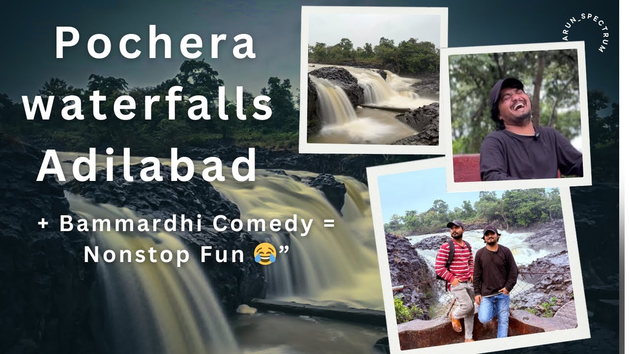 “Pochera Waterfalls Vlog | Nature + Fun Moments with Bammardhi 😍🌊”