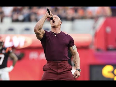 I Stood At The 50 Yard Line And Introduced Super Bowl LVI | The Rock