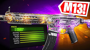 *NEW* How to PROPERLY use the M13 Loadout in WARZONE! 😳 (Best M13 Class Setup Meta)