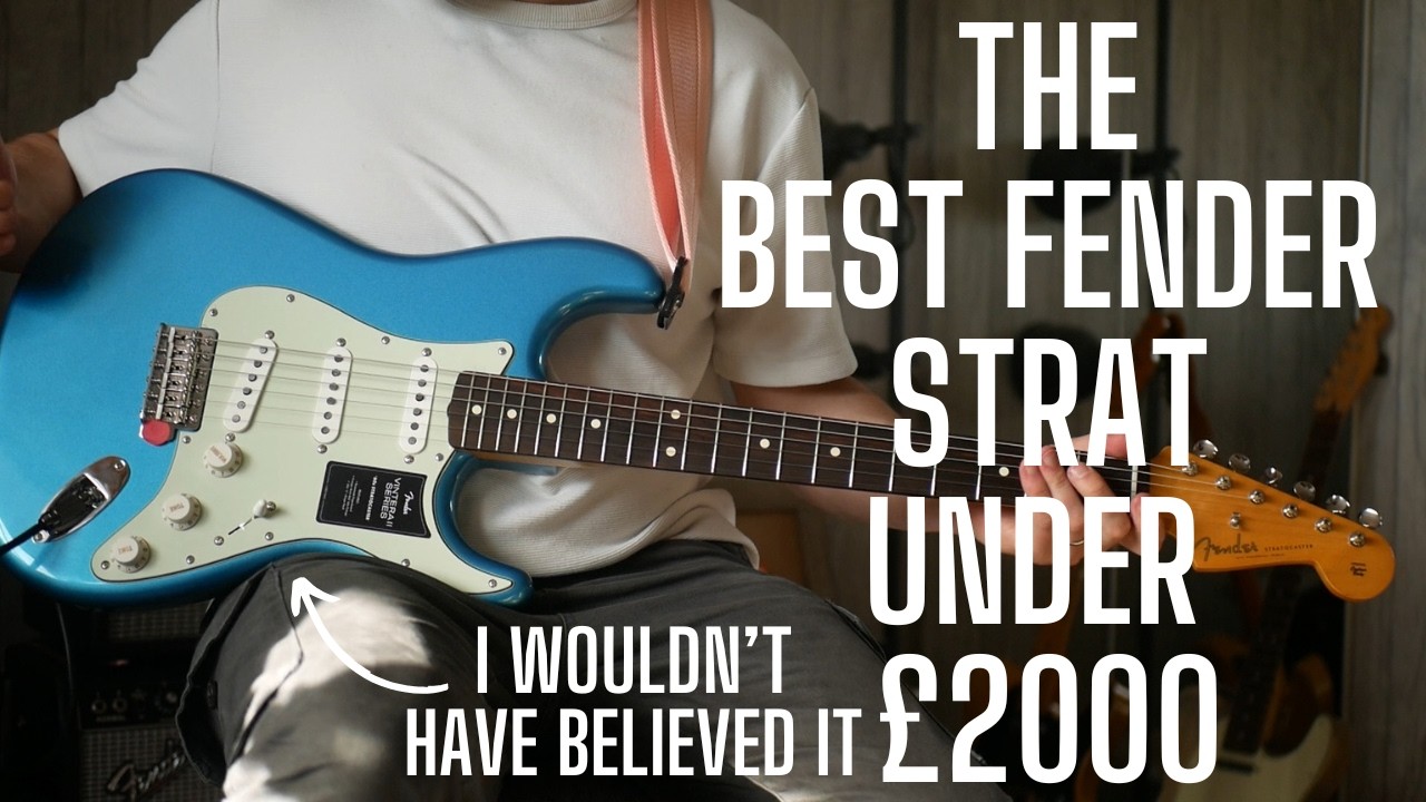 The Fender Vintera 60s is Fender's Best Strat Under £2000? The Best Specs I've Tried