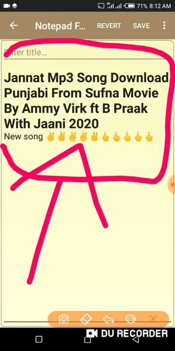 Jannat Mp3 Song Download Punjabi From Sufna Movie By Ammy Virk ft B Praak With Jaani 2020