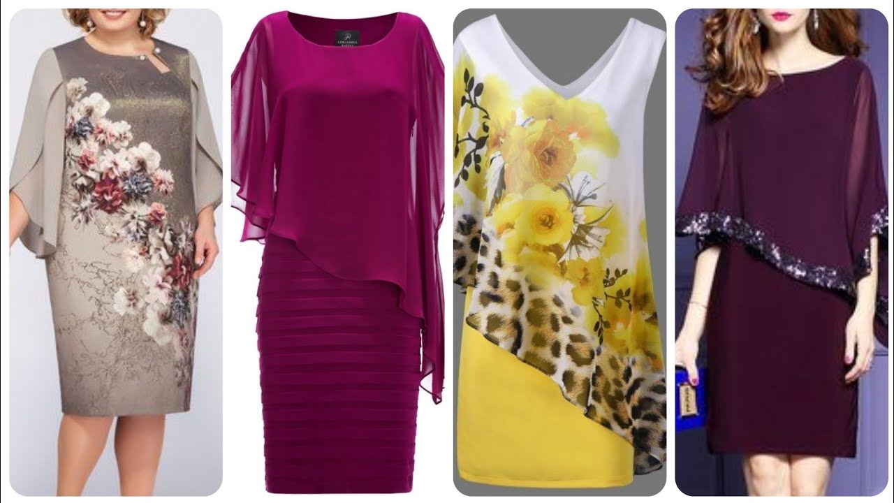 Homeyee Women Elegant  Frilled Business Sheeth Dresses