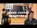 maze runner Reagindo a teen wolf (thomas é stiles) [contém yaoi]{ayano gacha}